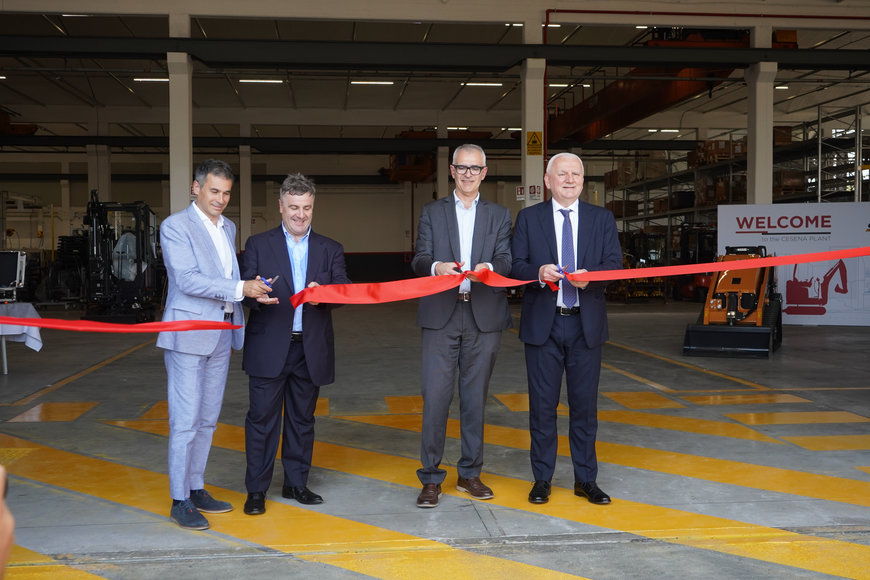 Inaugurada oficialmente la nueva planta de CNH Industrial en Cesena